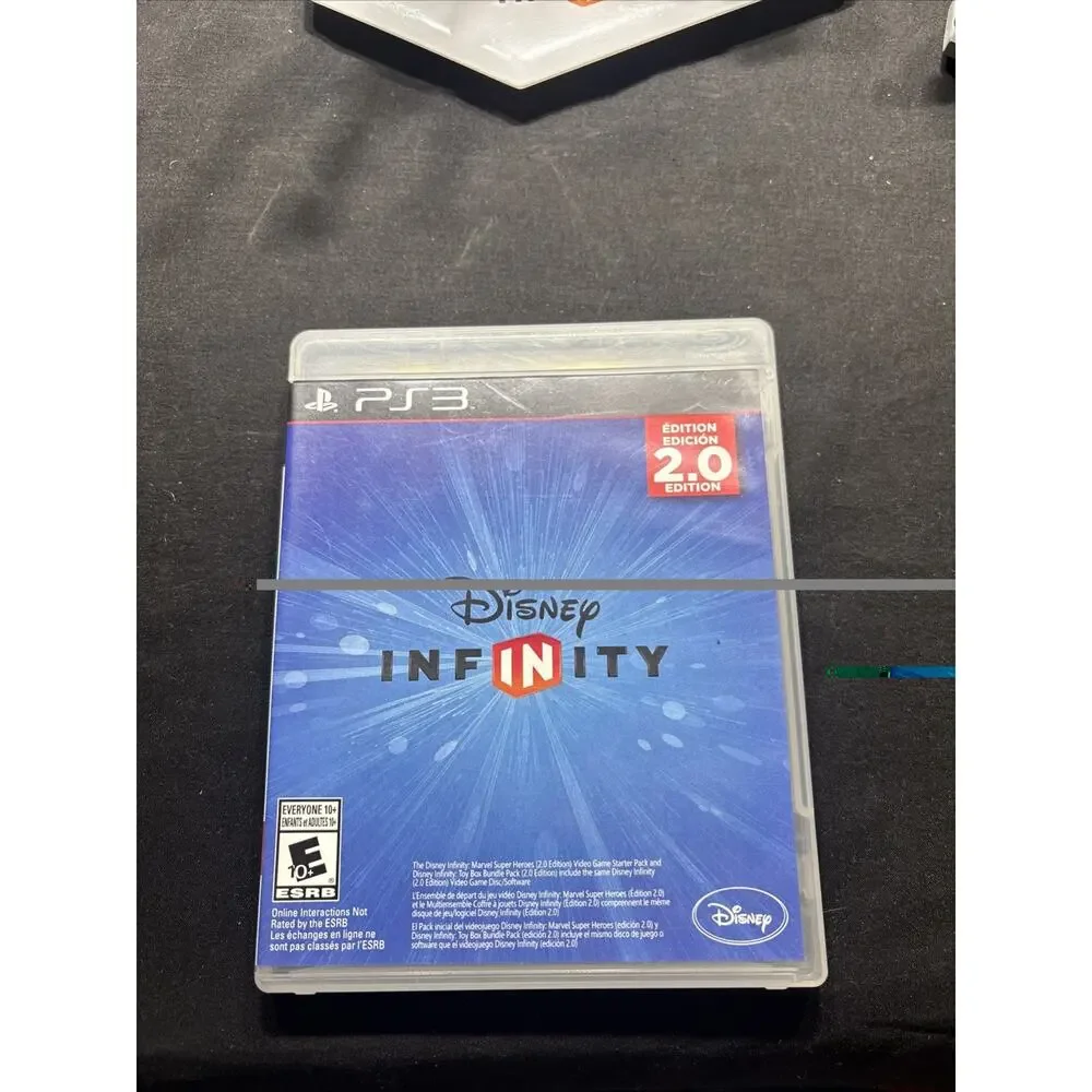 Disney Infinity (Playstation 3) PS3 with base and 5 tiles included Marvel Game